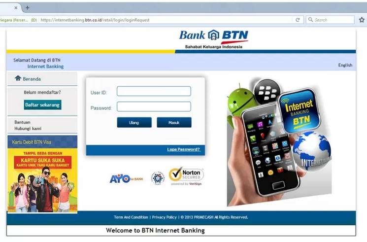 Cara Mendaftar Internet Banking BTN untuk Transaksi Perbankan Digital