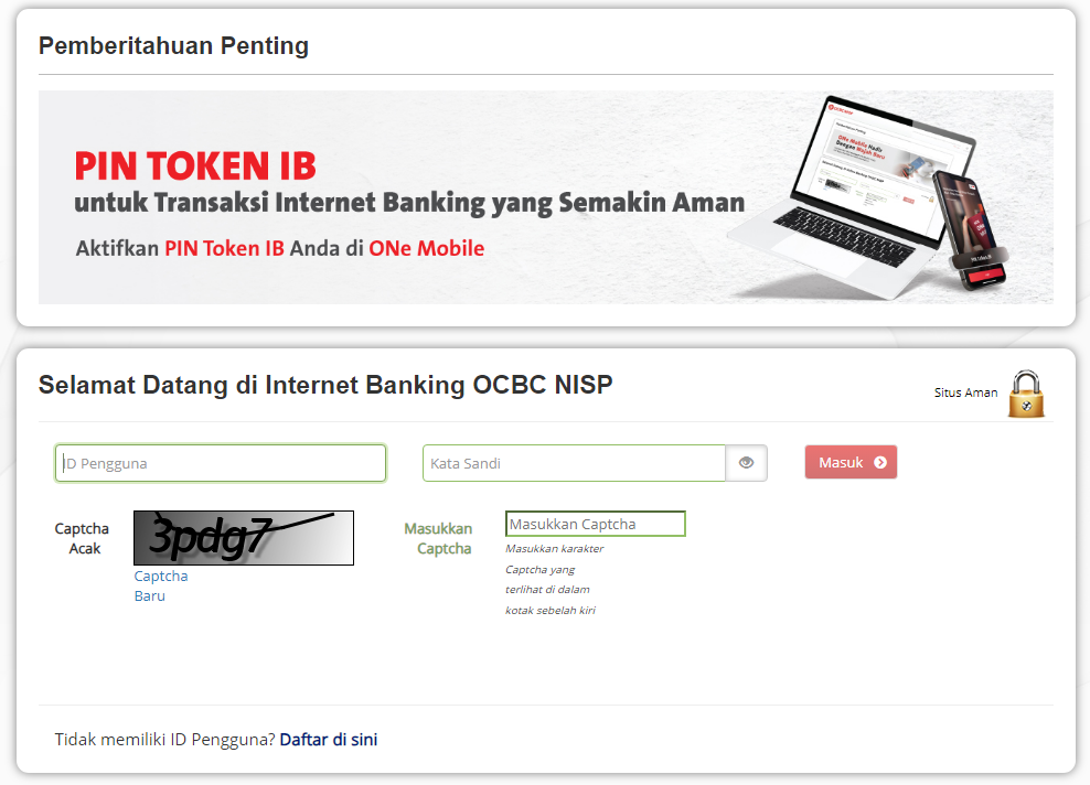 Panduan Daftar Internet Banking OCBC NISP: Mudah, Aman, dan Efisien