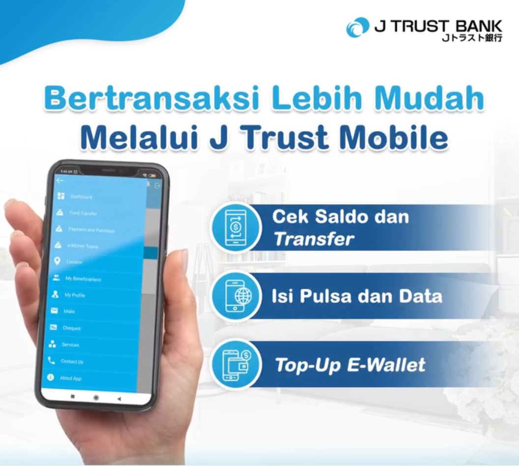 Mobile Banking JTrust dan Cara Mendaftar Secara Online