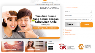 Sangat Mudah! Begini Cara Mendaftar Internet Banking Bank GANESHA