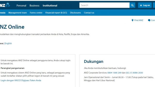 Panduan Lengkap Cara Mendaftar Internet Banking Bank ANZ Indonesia